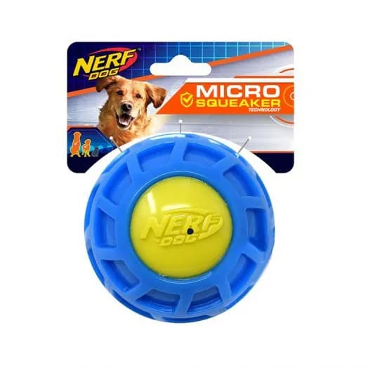 Мяч рифленый из термопластичной резины НЁРФ 10 см ( 56111)