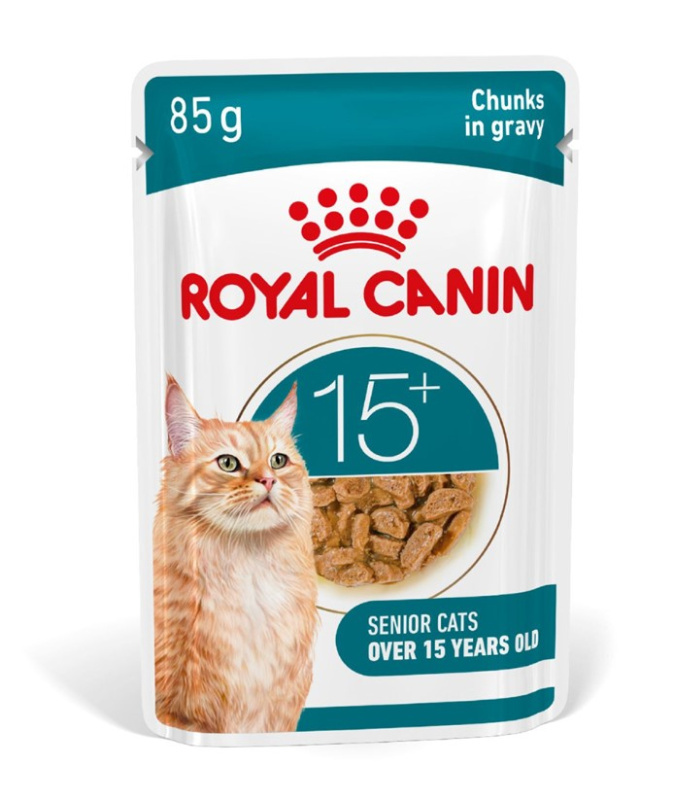 Влажный корм для очень пожилых кошек Royal Canin Ageing 15+