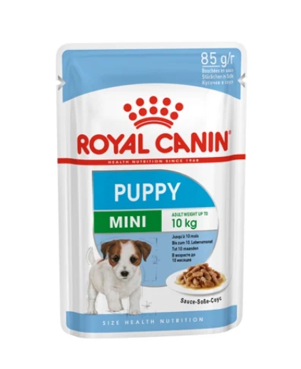 Royal Canin Mini Puppy кусочки в соусе влажный корм для собак