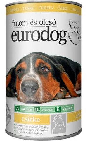 Пресервы для собак Консервы для собак Eurodog (курица)