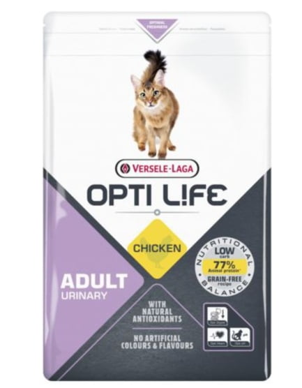 Сухой корм для кошек Opti Life Cat Adult Urinary (курица)