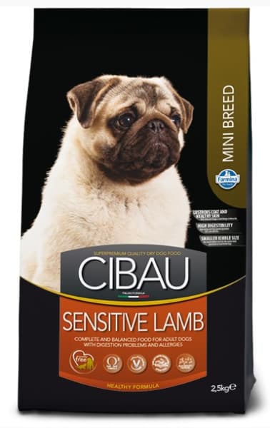 Сбалансированный корм Сухой корм для собак Farmina Cibau Sensitive Lamb Mini