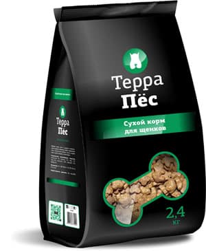 Каталог Корм для щенков всех пород "Терра Пес" 12 кг для собак