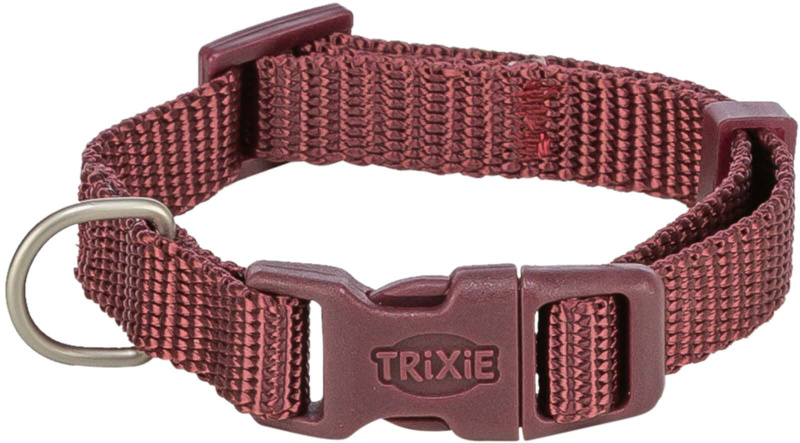 Ошейник для собак TRIXIE Premium Collar (сангрия)