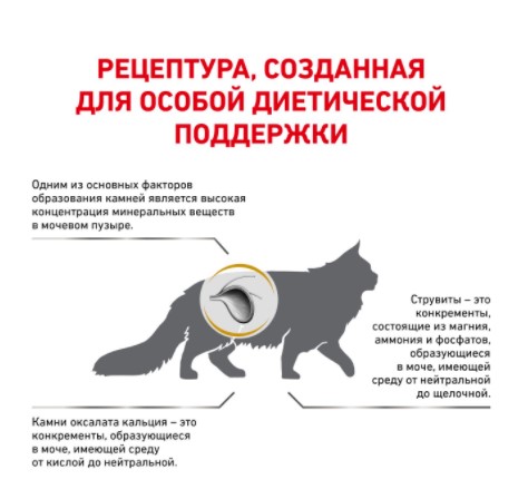 Сухой корм для кошек Royal Canin Urinary S/O Cat ветеринарная диета для кота