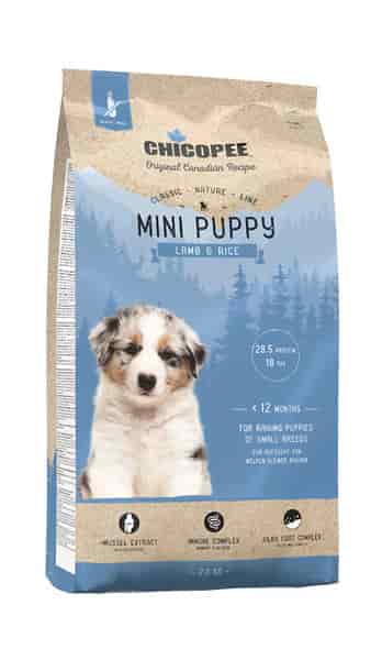 Пища для щенка Сухой корм для щенков Chicopee CNL Mini Puppy Lamb & Rice (ягненок, рис) 2 кг