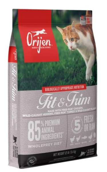 Сухой корм для кота с ожирением ORIJEN FIT & TRIM 5.4 кг (2013)