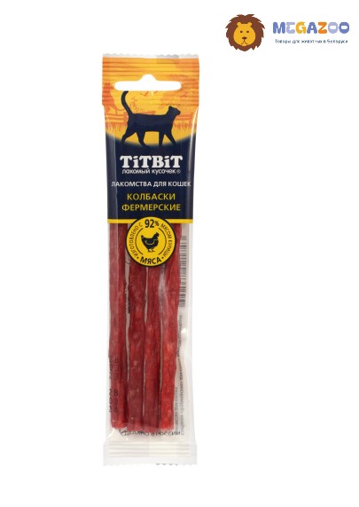 ТИТБИТ Колбаски Фермерские для кошек