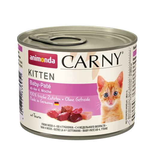 Корм Animonda Carny Baby для котят с 4-й недели жизни