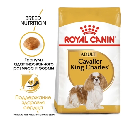 Еда для собак Сухой корм для собак Royal Canin Cavalier King Charles Adult