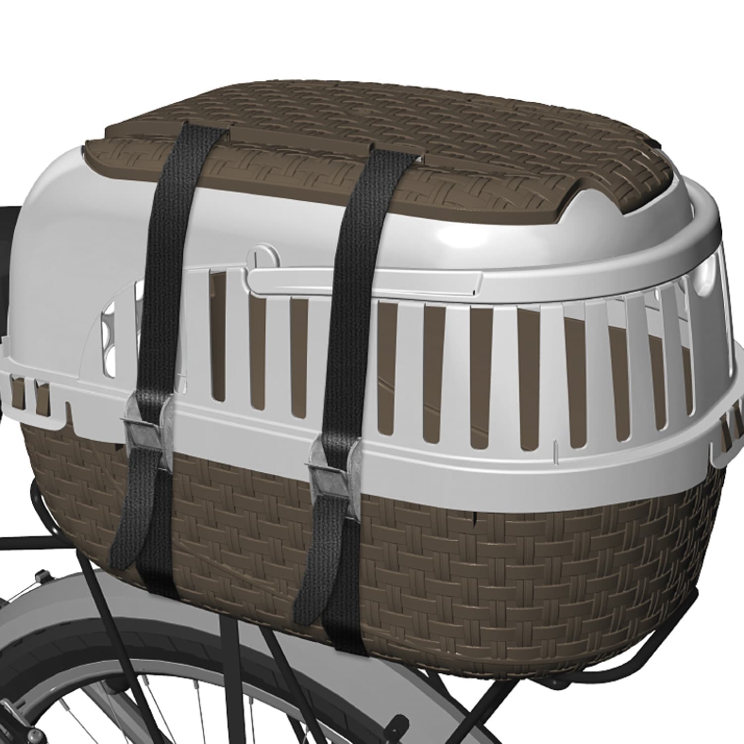 Переноска для животных BAMA PET KENNEL TOUR (коричневый)