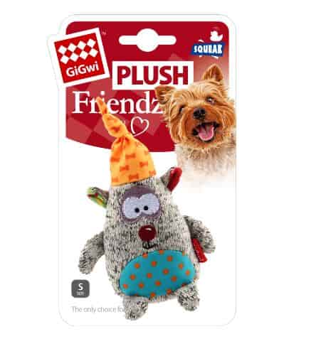 Игрушка для собак GiGwi "Медведь с пищалкой" (75401)