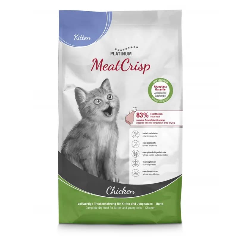 Рацион для котят Platinum MeatCrisp Kitten (курица)