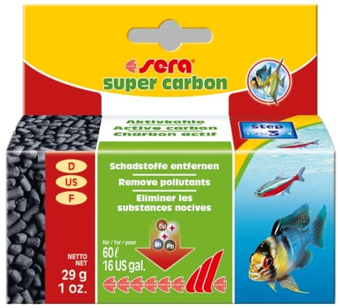 Фильтрующий материал SERA super carbon 29 г (6854)