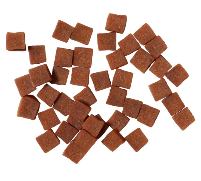 Лакомство Мнямс для кошек «рыбные кубики» из лосося линии Кот Федор "Фермерская Ярмарка"