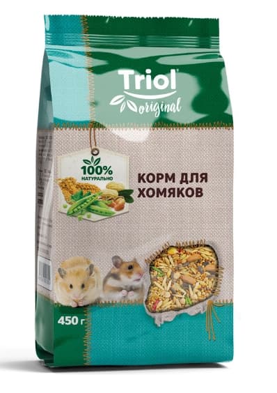 Корм для хомяков Triol Original 450 гр (40111012)