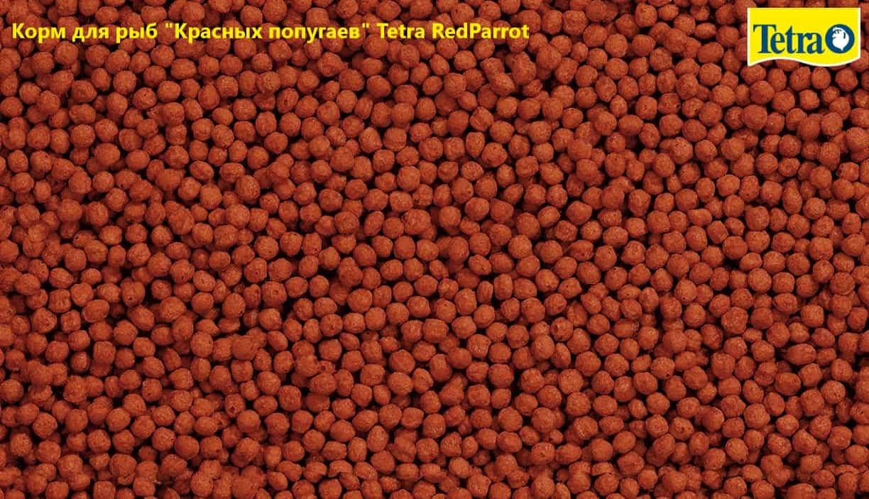 Корм для рыбок с усилителем окраса "Красных попугаев" Tetra RedParrot