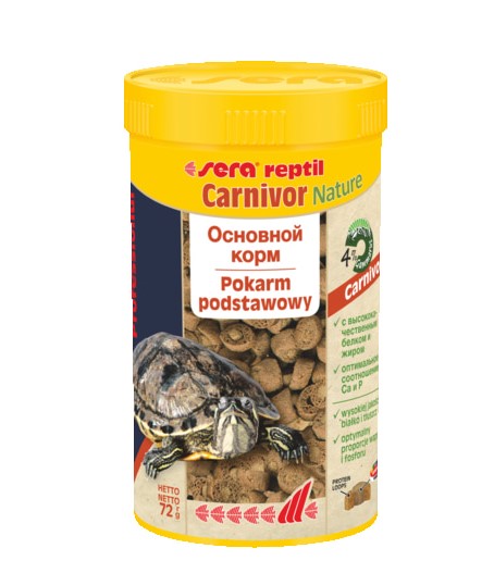 Корм для водных черепах SERA Reptil Professional Carnivor