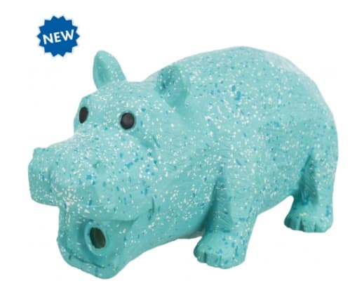 Игрушка для собак из латекса со звуком TRIXIE "Гиппопотам" 15 см (35510)