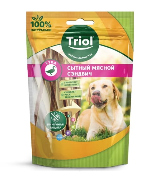  Сытный сэндвич из утки Triol