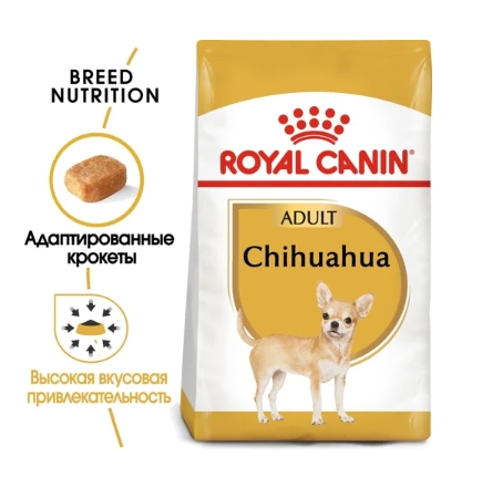 Питание для собак Сухой корм для собак Royal Canin Chihuahua Adult