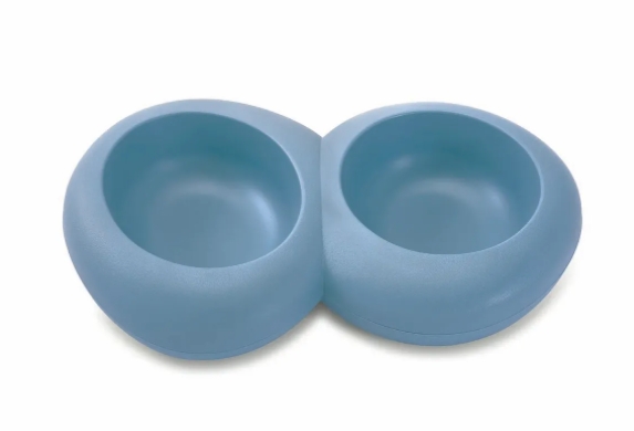 Миска двойная голубая IMAC CIOTTOLI D03 0.3 л+0.3 л (40483)
