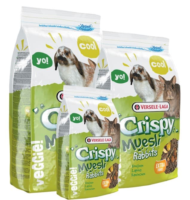 Корм для карликовых кроликов Versele-Laga Crispy Muesli Rabbit