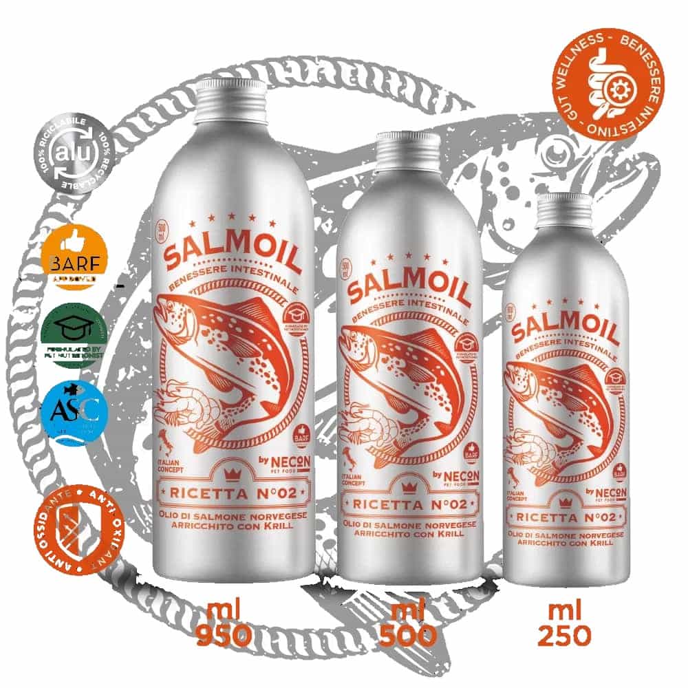 Лососевое масло NECON SALMOIL RICETTA 2