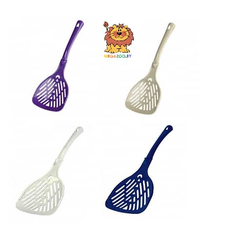 Совок лёгкий пластиковый Трикси для уборки отходов 