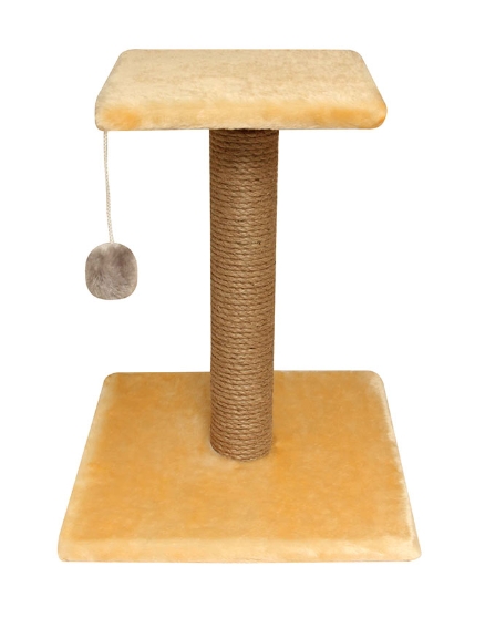 Triol Когтеточка с полочкой и игрушкой "Стойка № 6"