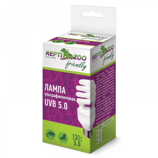 Лампа УФ UVB 5.0 Friendly