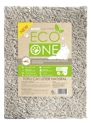Наполнитель Eco One Тофу натуральный