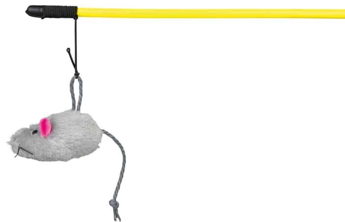 Дразнилка для кошки с пушистой мышью "TRIXIE" 100 см