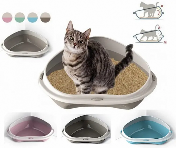 Shuttle Corner Big лоток для кота угловой