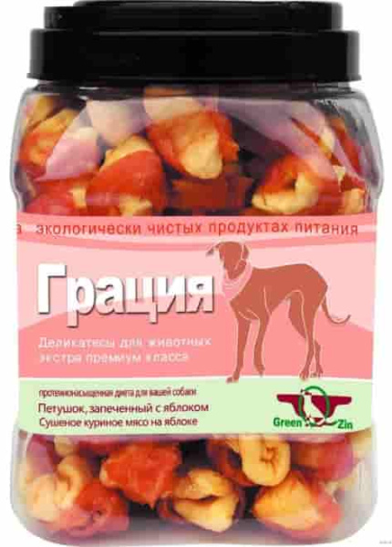 Сушеное гусиное мясо на яблоке Green Qzin "ГРАЦИЯ" 750 г (713593)