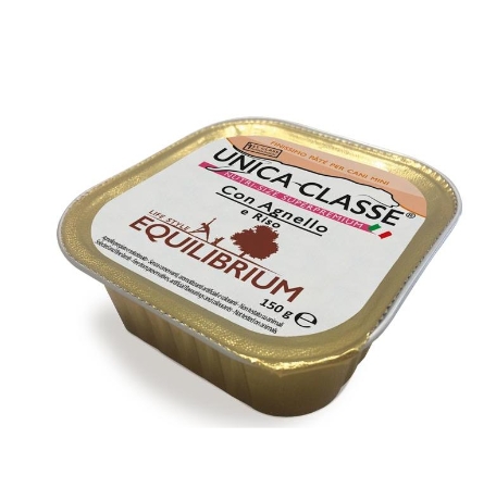 Консервированный корм для собак Unica Classe Equilibrium Mini ягнёнком и рисом