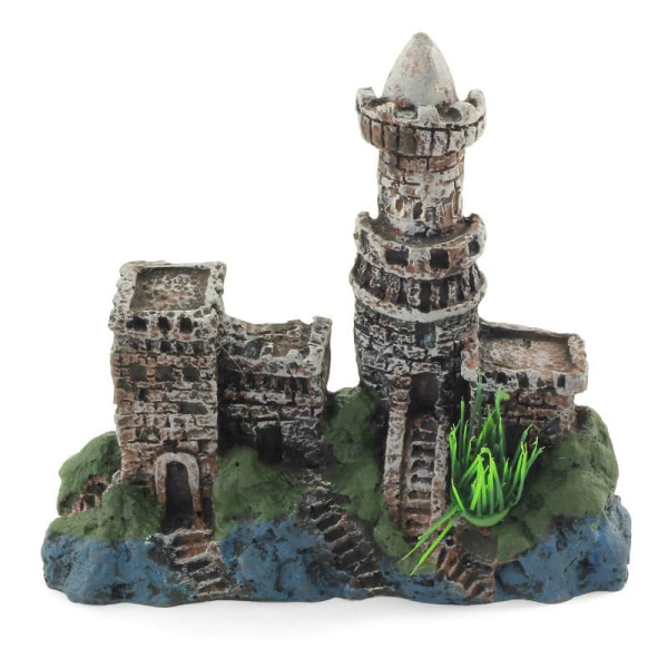 Грот для аквариума "Замок с лесенкой" (74004010)
