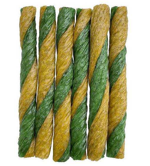 Деревенские лакомства для собак Зубочистики Чистим зубы Роллы с курицей 100 гр