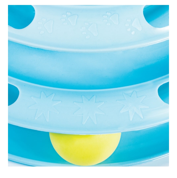 Развивающая игрушка для кошек "Пирамида" SMART TOYS Triol