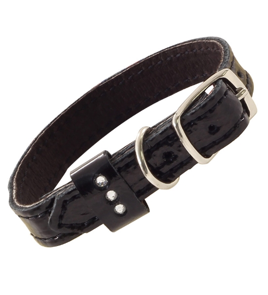 Ошейник-мини кожаный двойной Gamma