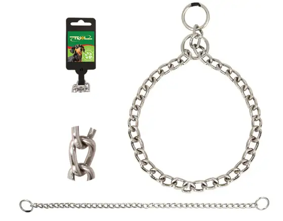 Ошейник-удавка однорядный для собак TRIOL