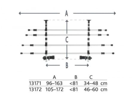 Решётка в багажник "TRIXIE" (13171)