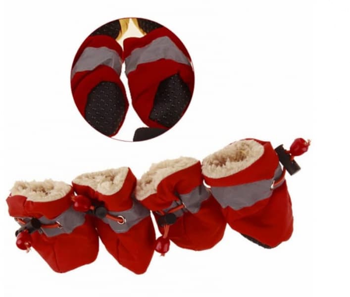 Ботинки для собак утеплённые