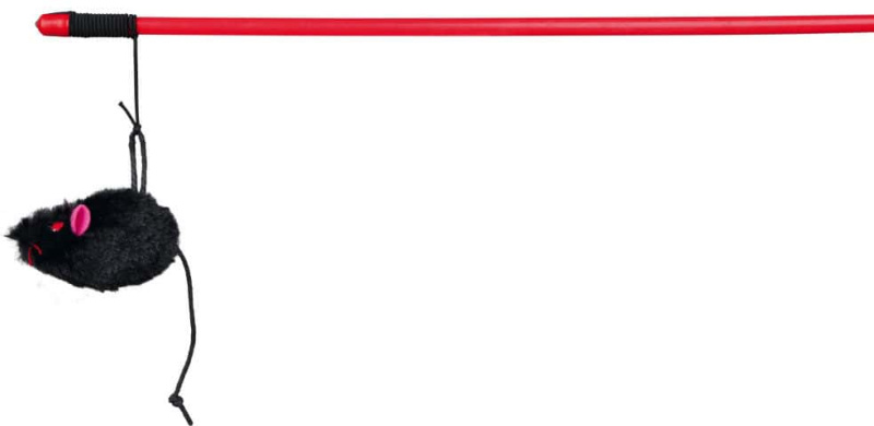 Дразнилка для кошки с пушистой мышью TRIXIE 50 см