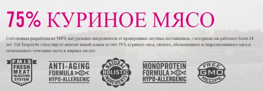 Сухой корм для кошек Optimanova Cat Exquisite Chicken Rice корм для кошек склонных к избыточному весу