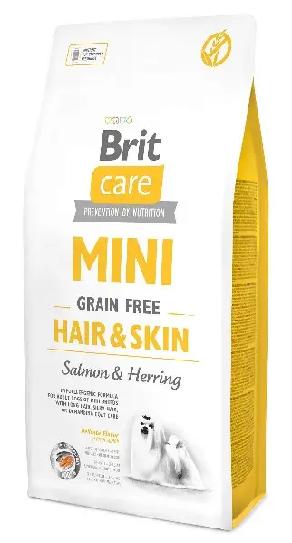 Каталог Сухой корм для собак Brit Care Mini GF Hair & Skin для собак