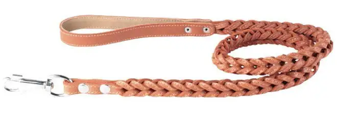 Поводок плетеный двойная коса "Collar" ш 14 мм/д 122 см