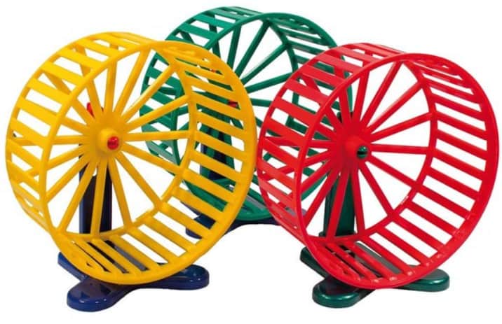 Колесо для грызунов с подставкой "Дарэлл"