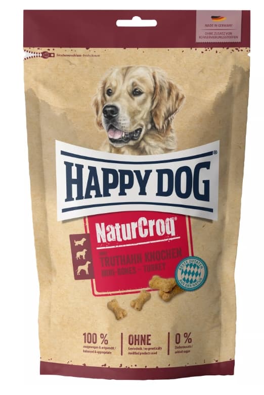 Каталог Сухой корм для собак HAPPY DOG NaturCroq Mini Bones Turkey для собак