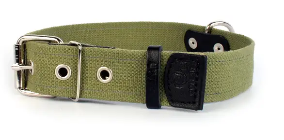 Ошейник х/б тесьма (хаки)